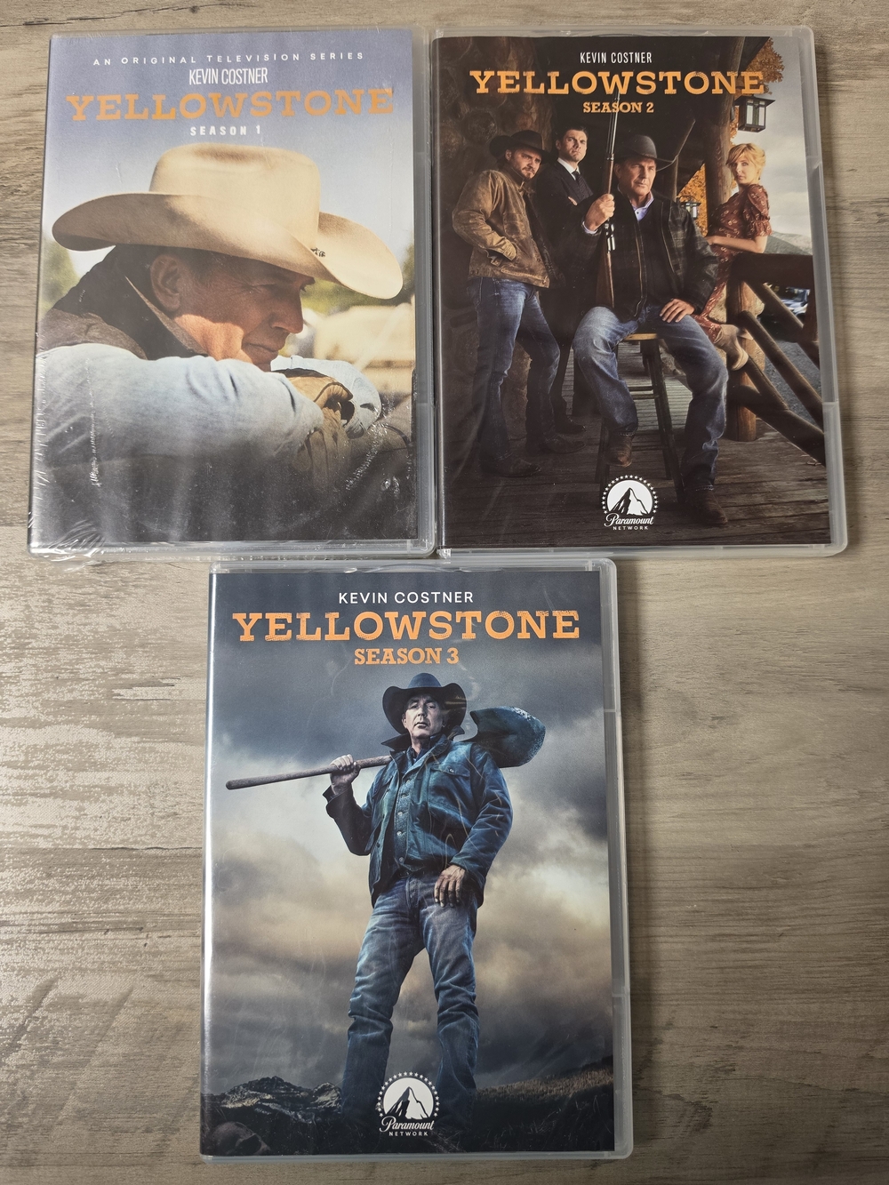 Yellowstone Seasons 1-3 DVD Set